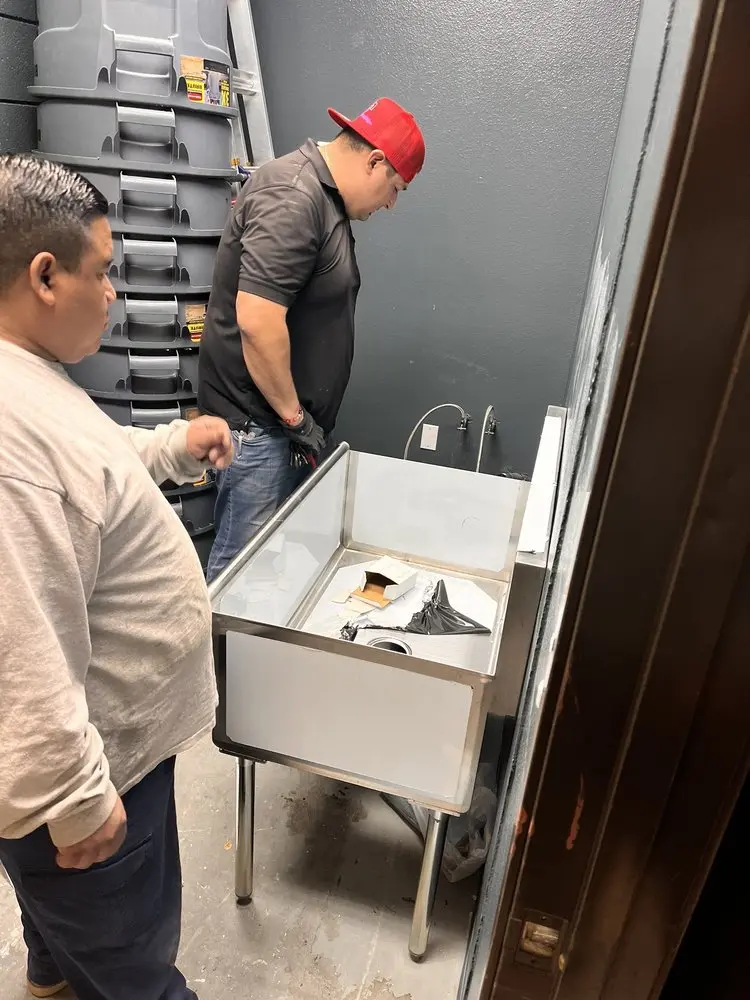 Commercial plumbing and sink installation in Williams Contrivance Estates